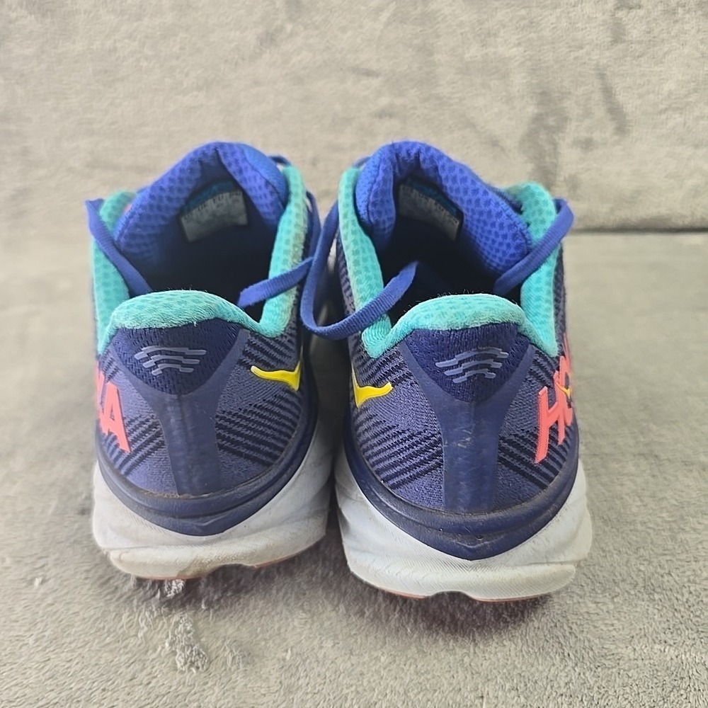 Hoka One One Clifton 9 Shoes Womens Size 8 B Blue 1127896 BBCRM Running Sneakers - Picture 4 of 11